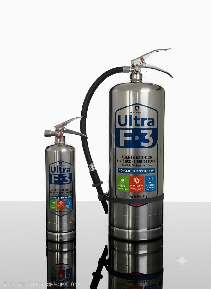 Nuevos Extintores Portátiles Ultra F3